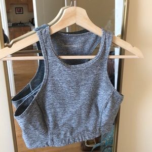 Outdoor voices gray top